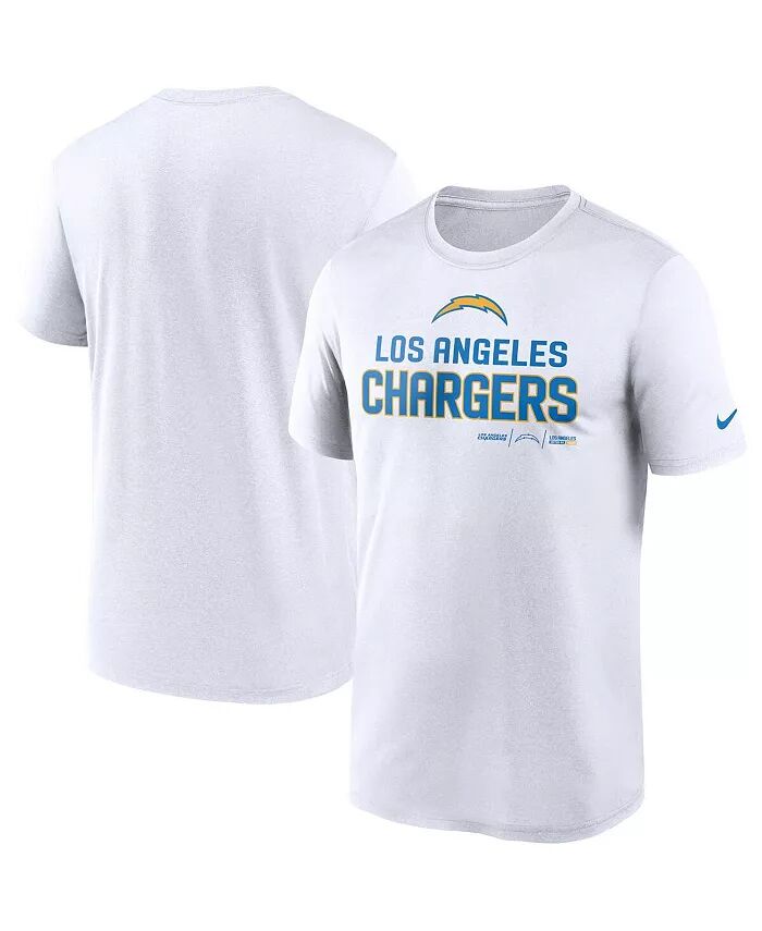 

Футболка мужская белая Los Angeles Chargers Legend Community Performance Nike