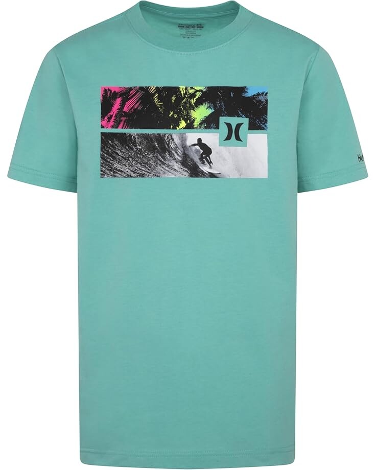 

Толстовка Hurley Kids Tunnel Vision Graphic T-Shirt, цвет Fiji