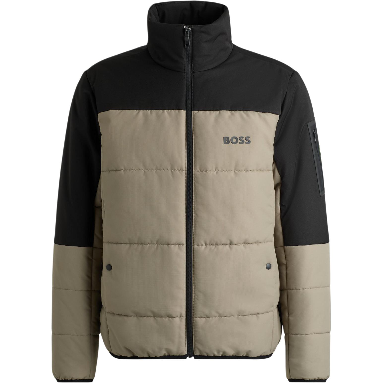 

Куртка пуховик FW24 мужская светло-умбра HUGO BOSS, Желтый, Куртка пуховик FW24 мужская светло-умбра HUGO BOSS