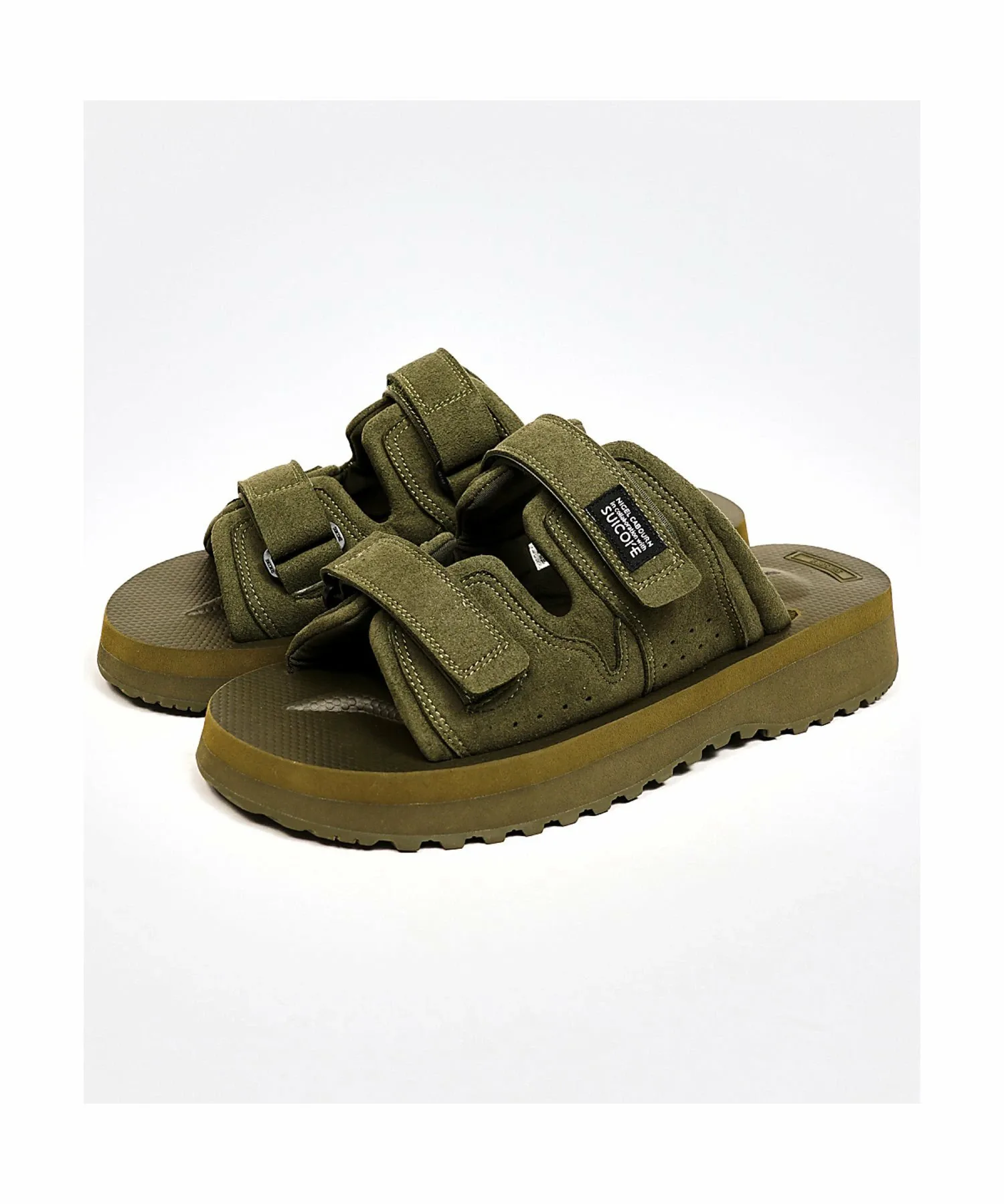 Сандалии УНИСЕКС / Найджел Кабурн x Suicoke - Моги Nigel Cabourn, green