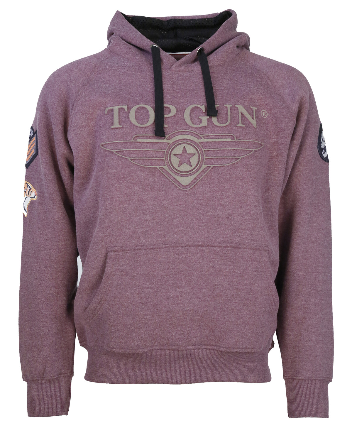 

Толстовка TOP GUN Kapuzenpullover Simulator TG20191025, бордо