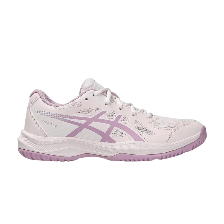 

Кроссовки ASICS Upcourt 6 GS Pale Pink Light Ube, розовый