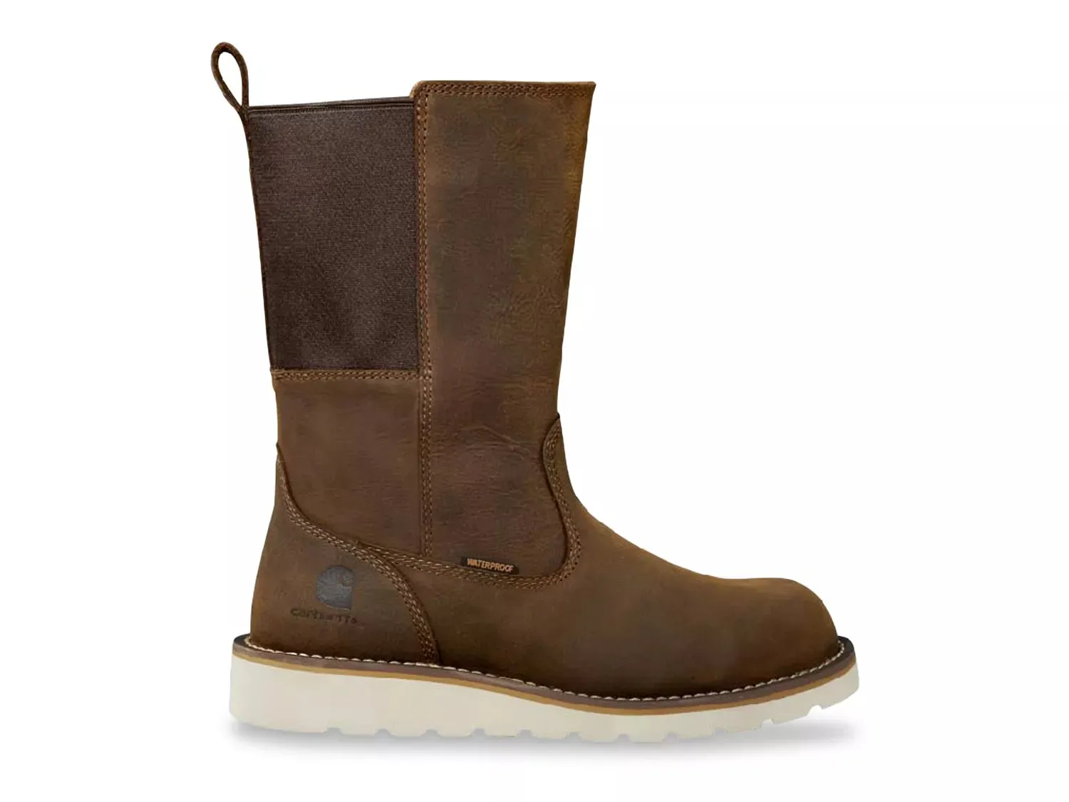 Ботинки Carhartt Wellington Waterproof Steel Toe Work Boots - женские, темно-коричневые — фото 2