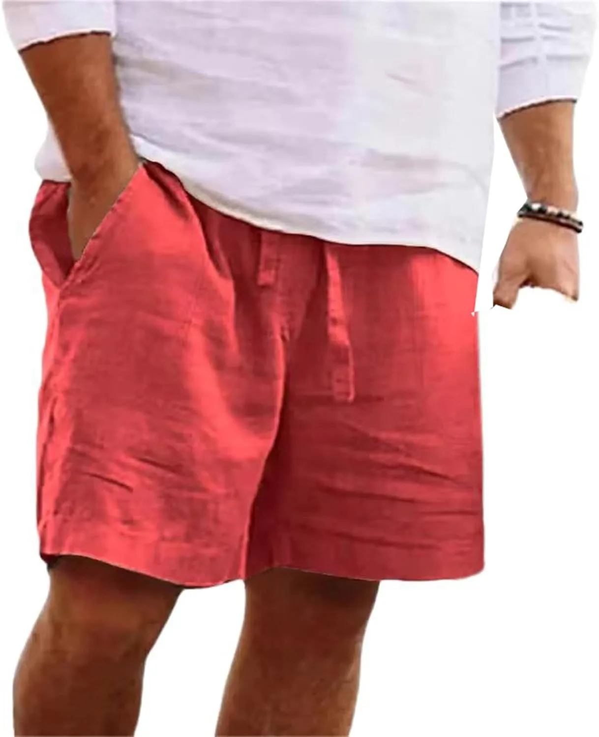 

Мужские легкие спортивные шорты для летних прогулок Quick-Dry Stretch Fit GUOYUXIAO