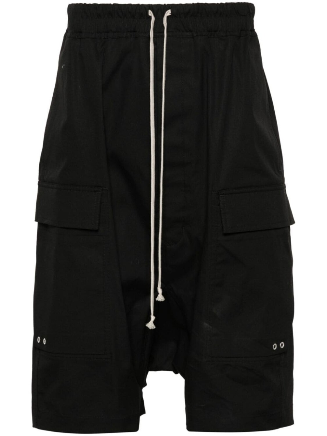 

Rick Owens шорты карго с низким шаговым швом, черный