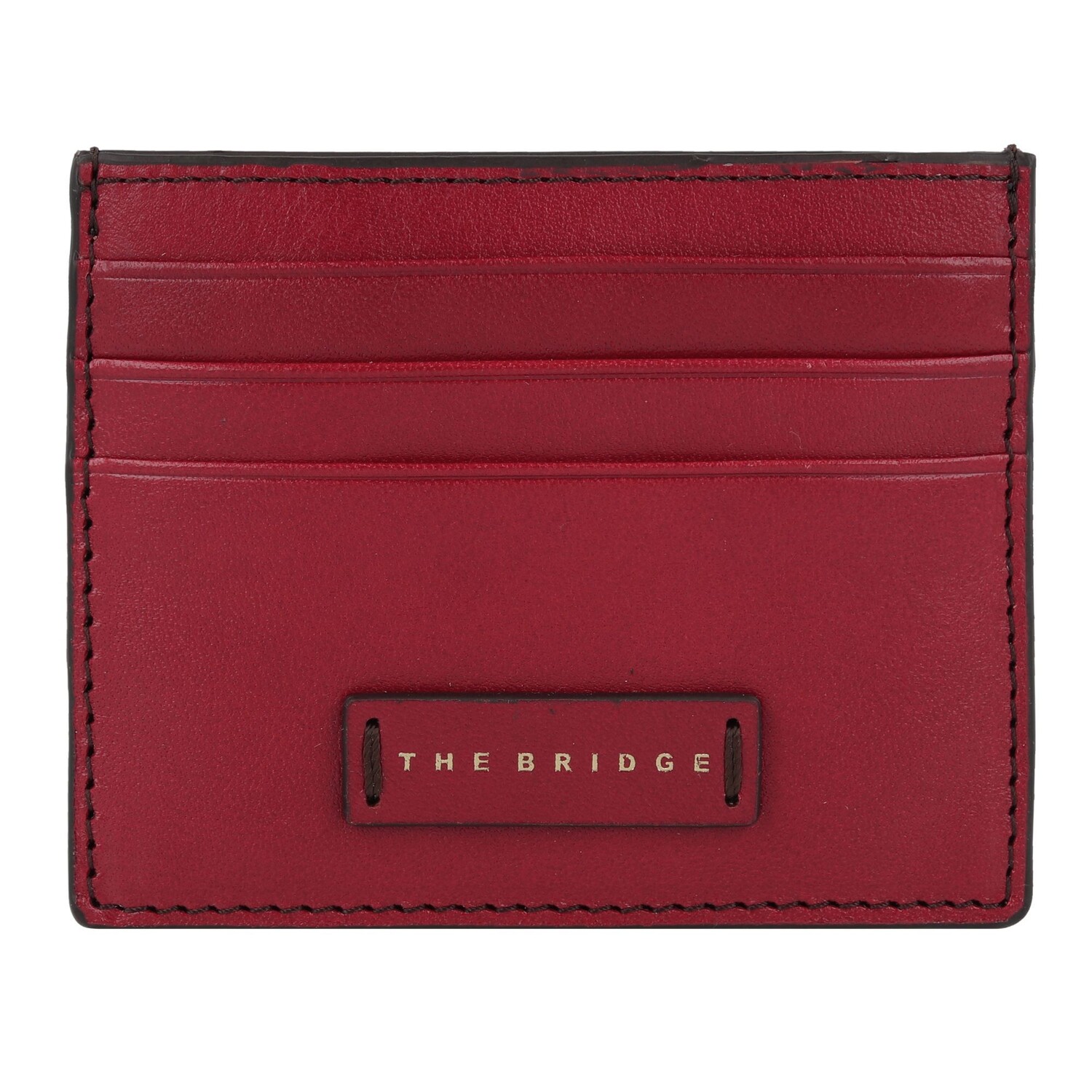 

Кошелек The Bridge Leda Kreditkartenetui RFID Schutz Leder 10 см, цвет rosso
