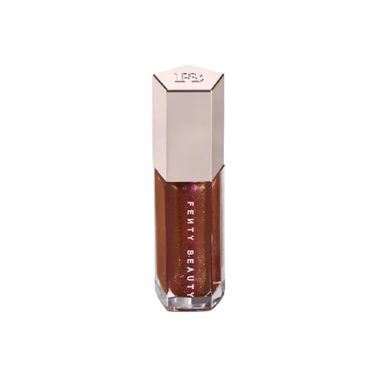 FENTY BEAUTY Stars Bomb 3D иридесцентный блеск для губ натуральный стойкий 9 мл, #05 HOT CHOCOLIT Fiery Cocoa