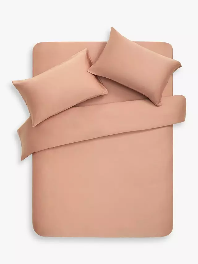 

Постельное белье John Lewis Cool & Silky TENCEL 300 Thread Count, цвет tuscan/clay