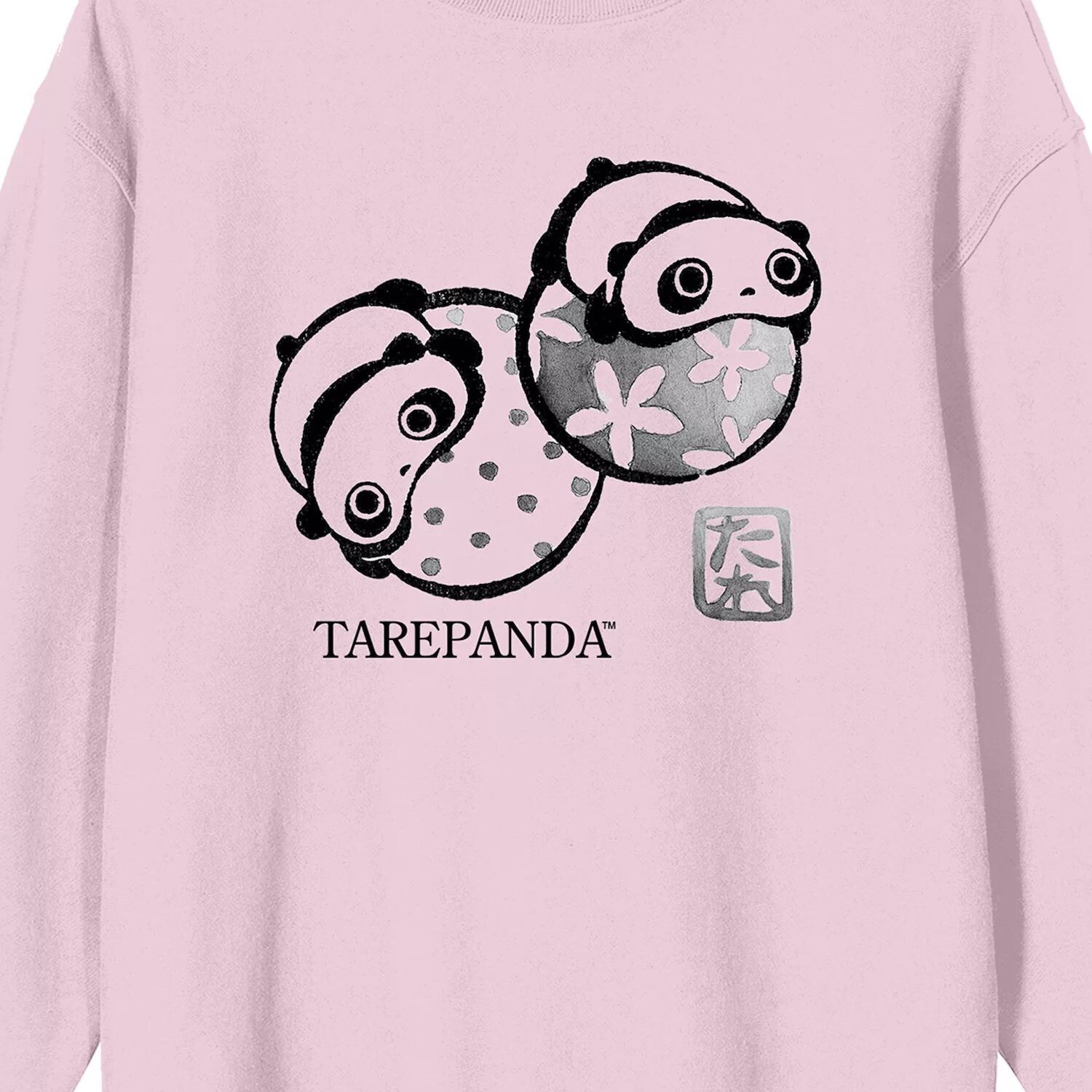 

Мужская футболка Tarepanda Rolling Rice Balls с длинными рукавами и рисунком Licensed Character