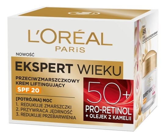 

Укрепляющий дневной крем 50+, 50 мл L'oreal Paris, Age Expert, L'oréal Paris