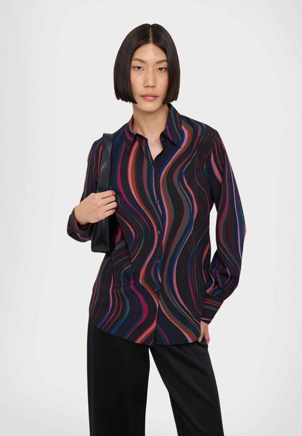 

Блузка на пуговицах WOMEN'S SHIRT PS Paul Smith, синий