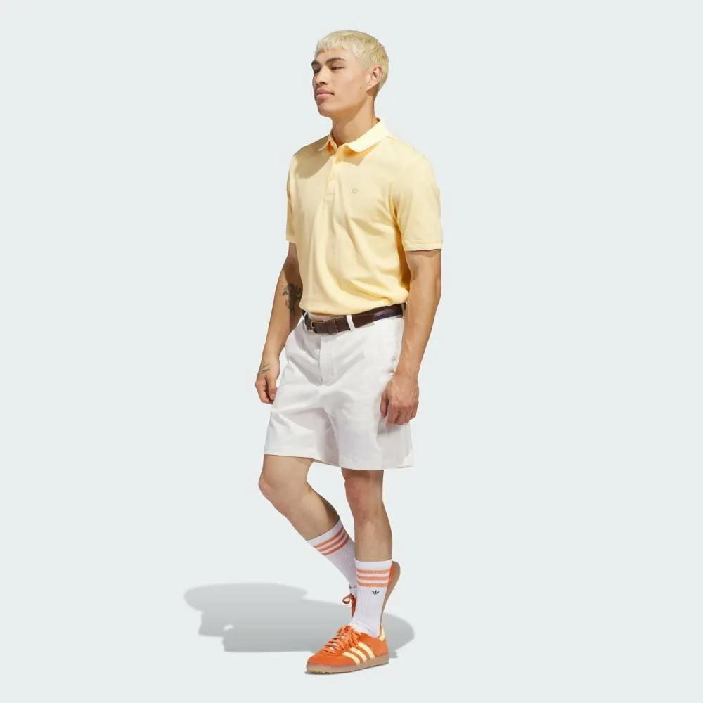 Футболка-поло Twist Knit с одним точечным логотипом и коротким рукавом Adidas, orange — фото 3