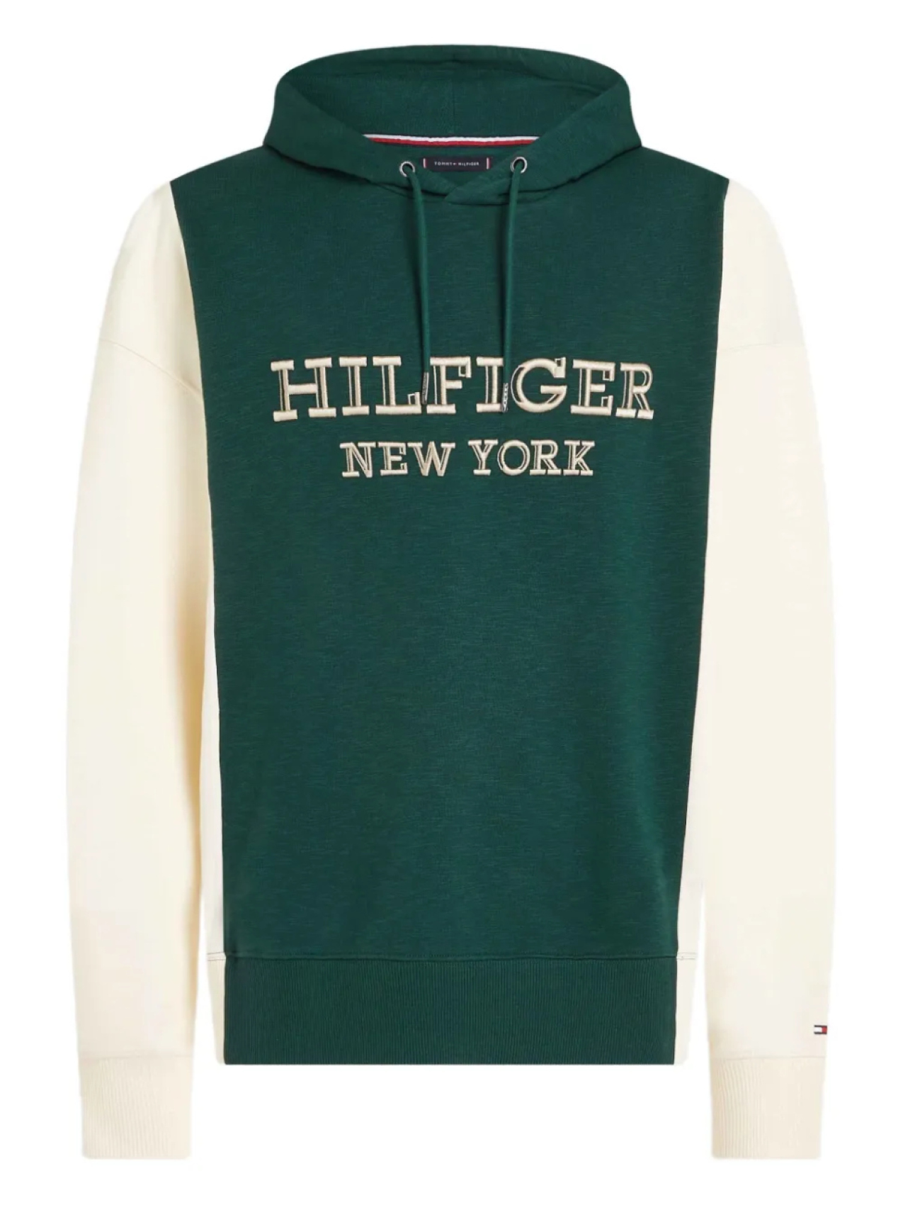 

Толстовка с капюшоном и логотипом Tommy Hilfiger, зеленый