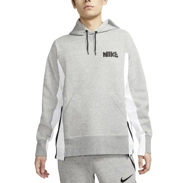 Толстовка x sacai hoodie 'dark grey' Nike, серый — фото 3