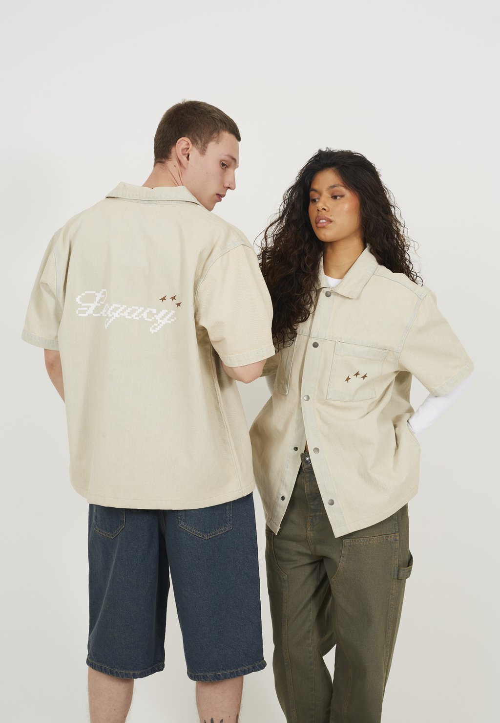

Джинсовая куртка UNISEX LEGACY STUDIOS, бежевый