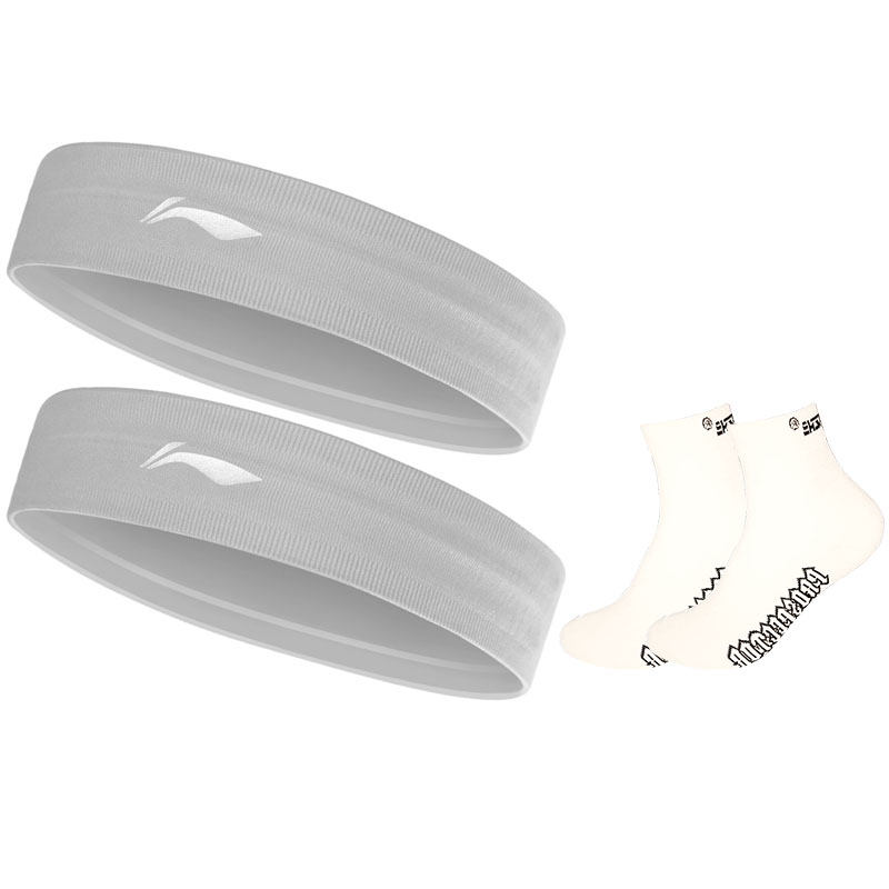 

Тренировочные повязки для бега и фитнеса унисекс, отводящие влагу LINING, белый