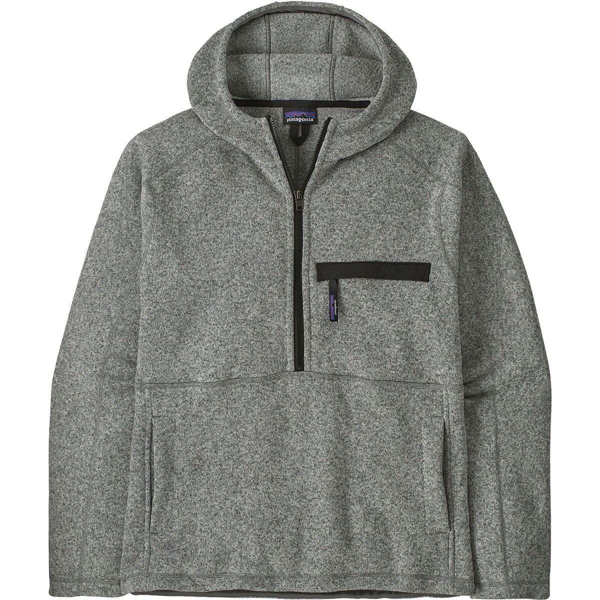 

Пуловер Better Sweater с молнией до половины Patagonia, цвет stonewash