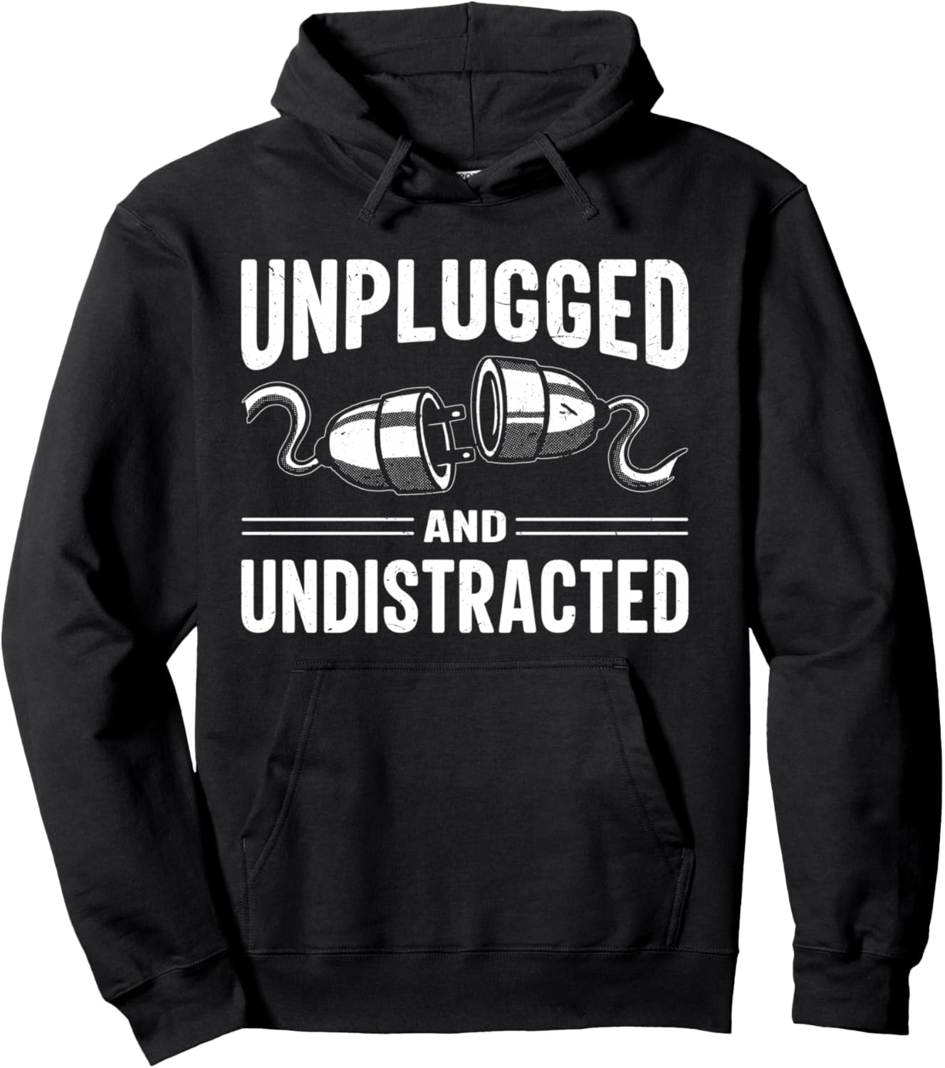 

Избавьтесь от хлама, откажитесь от социальных сетей, цифровой детокс, толстовка Digital Detox Design, черный