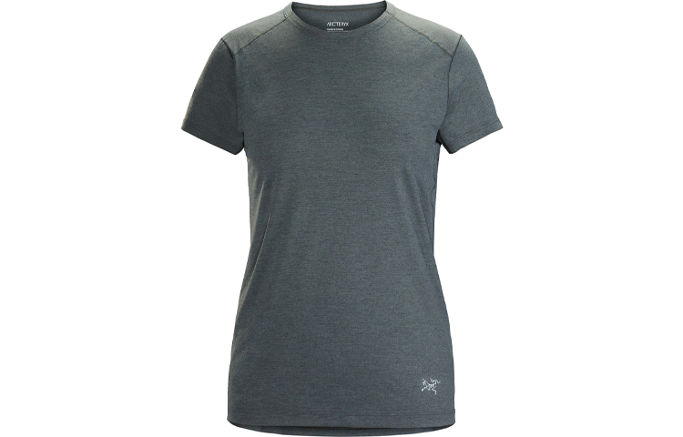 

Футболка с втачными рукавами Women's Arcteryx, Цвет: Вишневый розовый/Пустынная соль