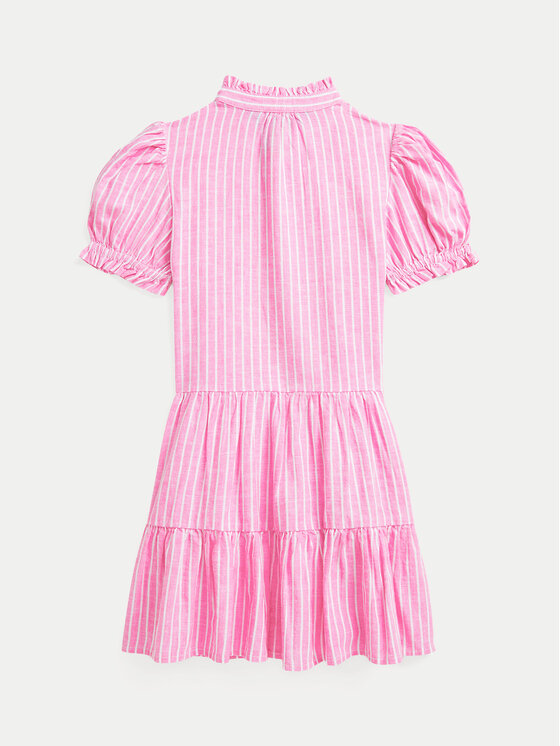 Платье-Рубашка стандартный крой 312964281001 Polo Ralph Lauren, розовый — фото 2