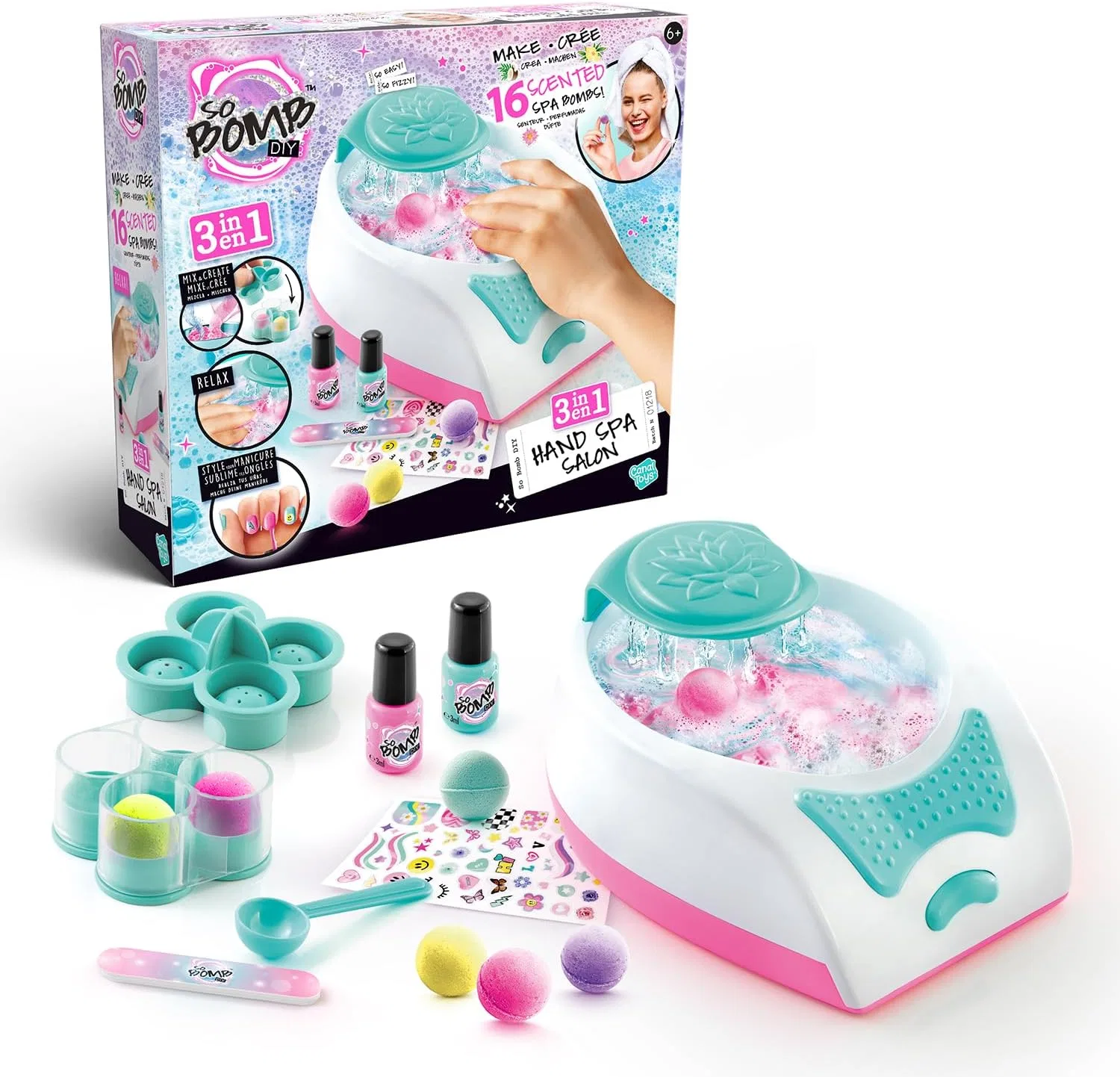 Детский набор для спа-маникюра 3-в-1 So Bomb от Canal Toys Canal Toys — фото 3