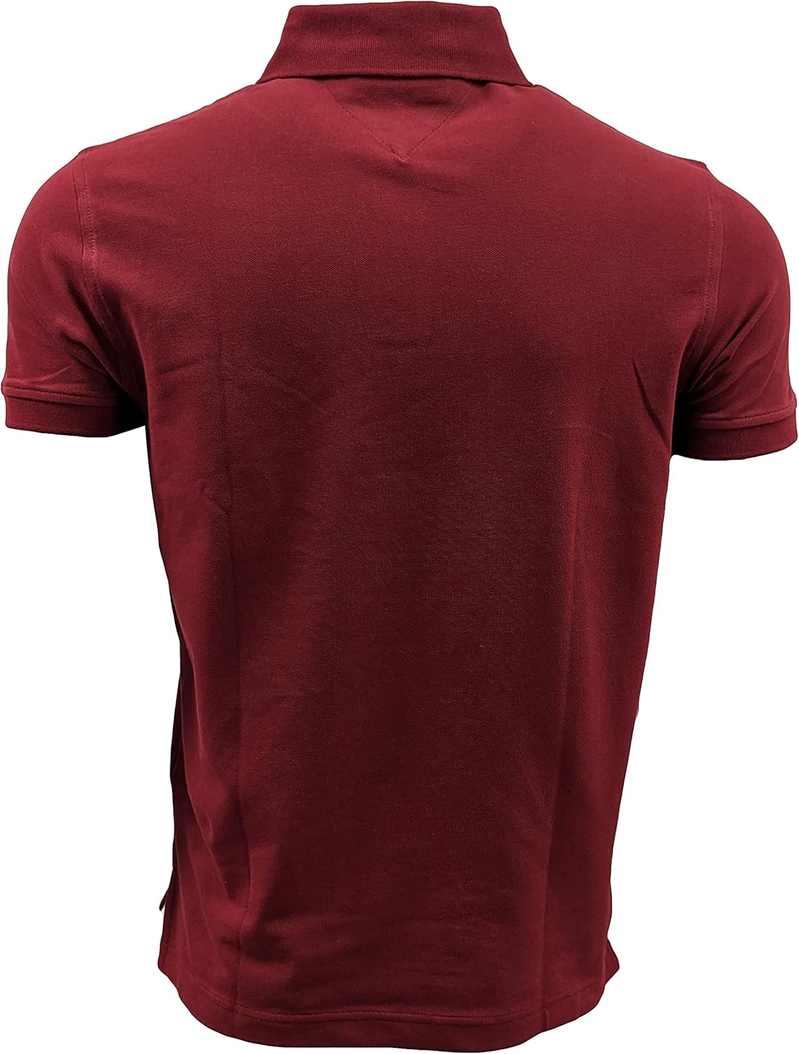 Мужское поло Tommy Hilfiger S/S, Burgundy — фото 2