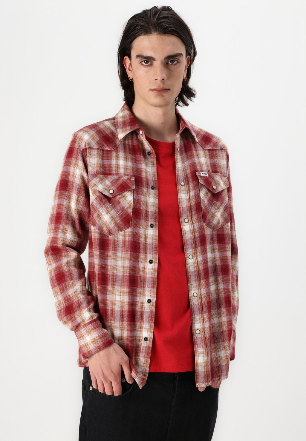 

Рубашка WESTERN SHIRT Wrangler, коричневый