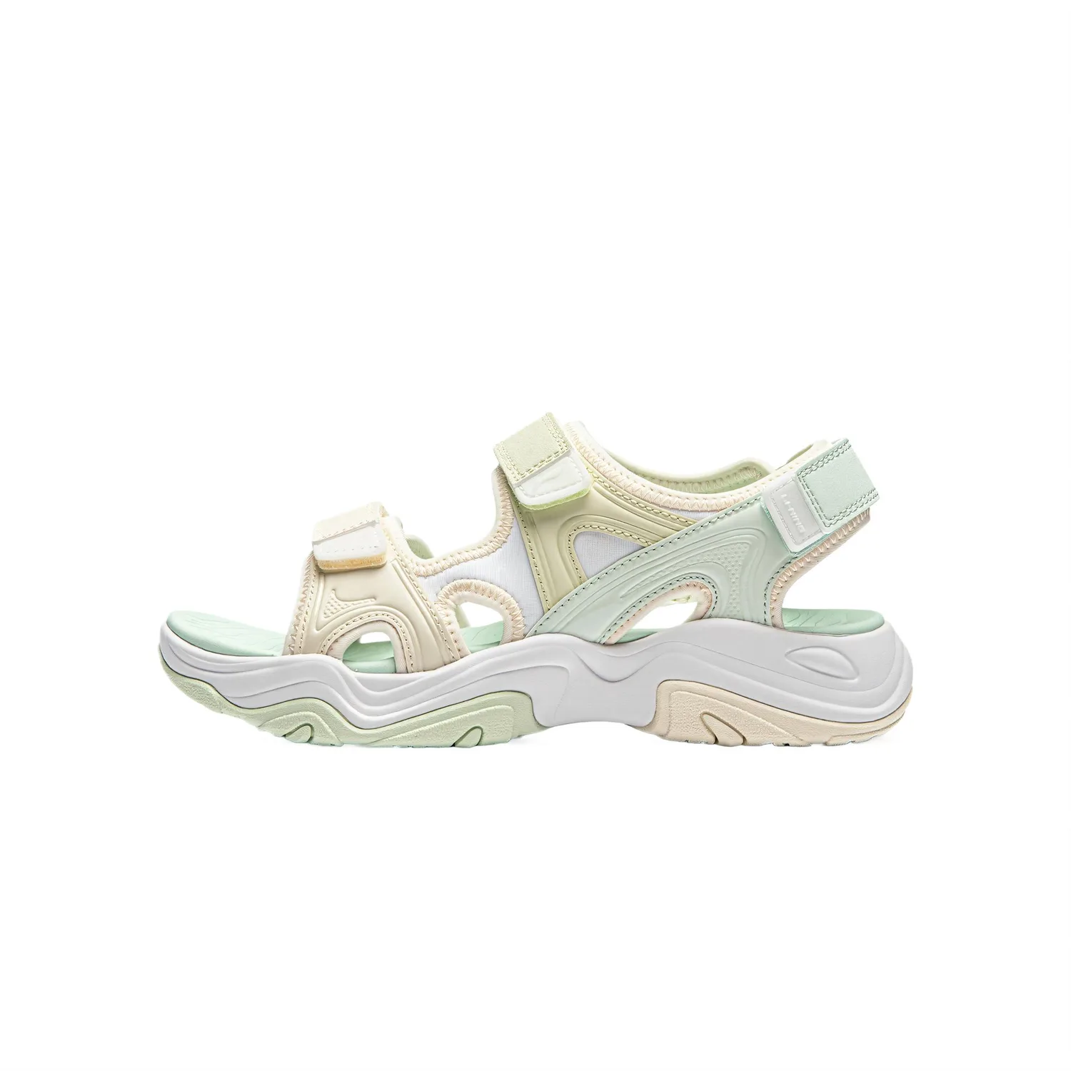 Детские сандалии Li-Ning YOUNG Sportlife YOUNG, Light Ancient Yellow/Soft Water Blue/Freshwater Green