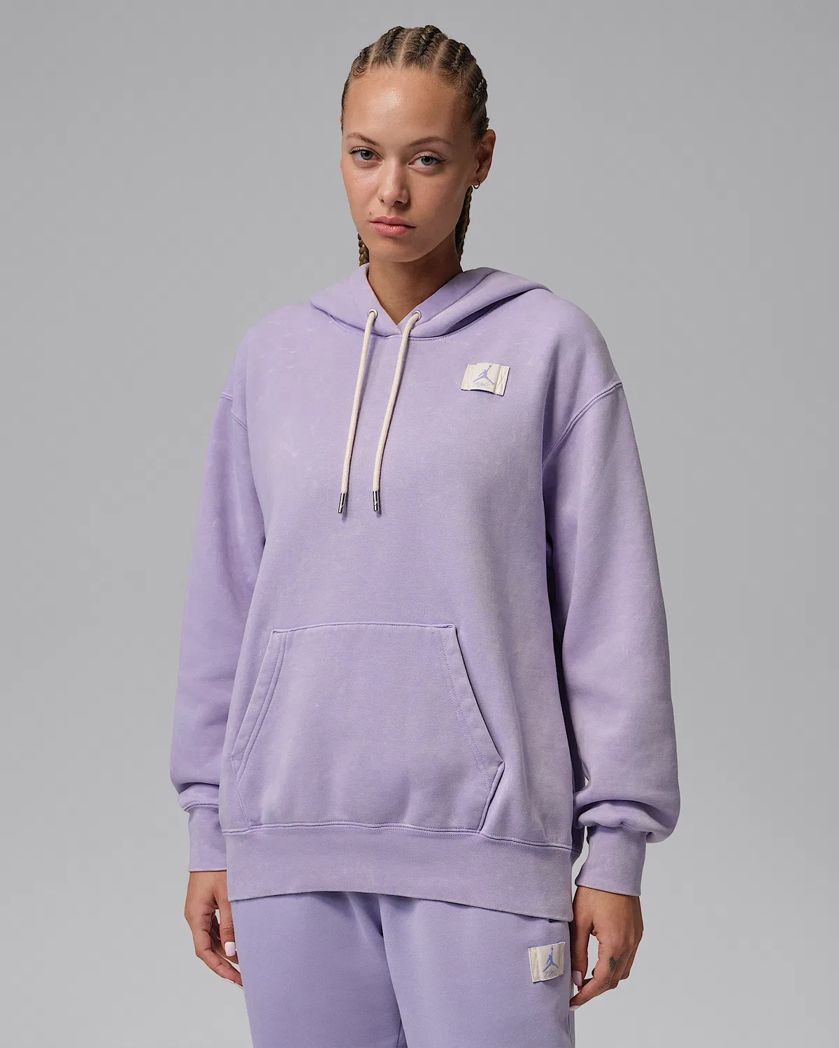 Женская худи-оверсайз Jordan Brooklyn Fleece, Hydrangeas