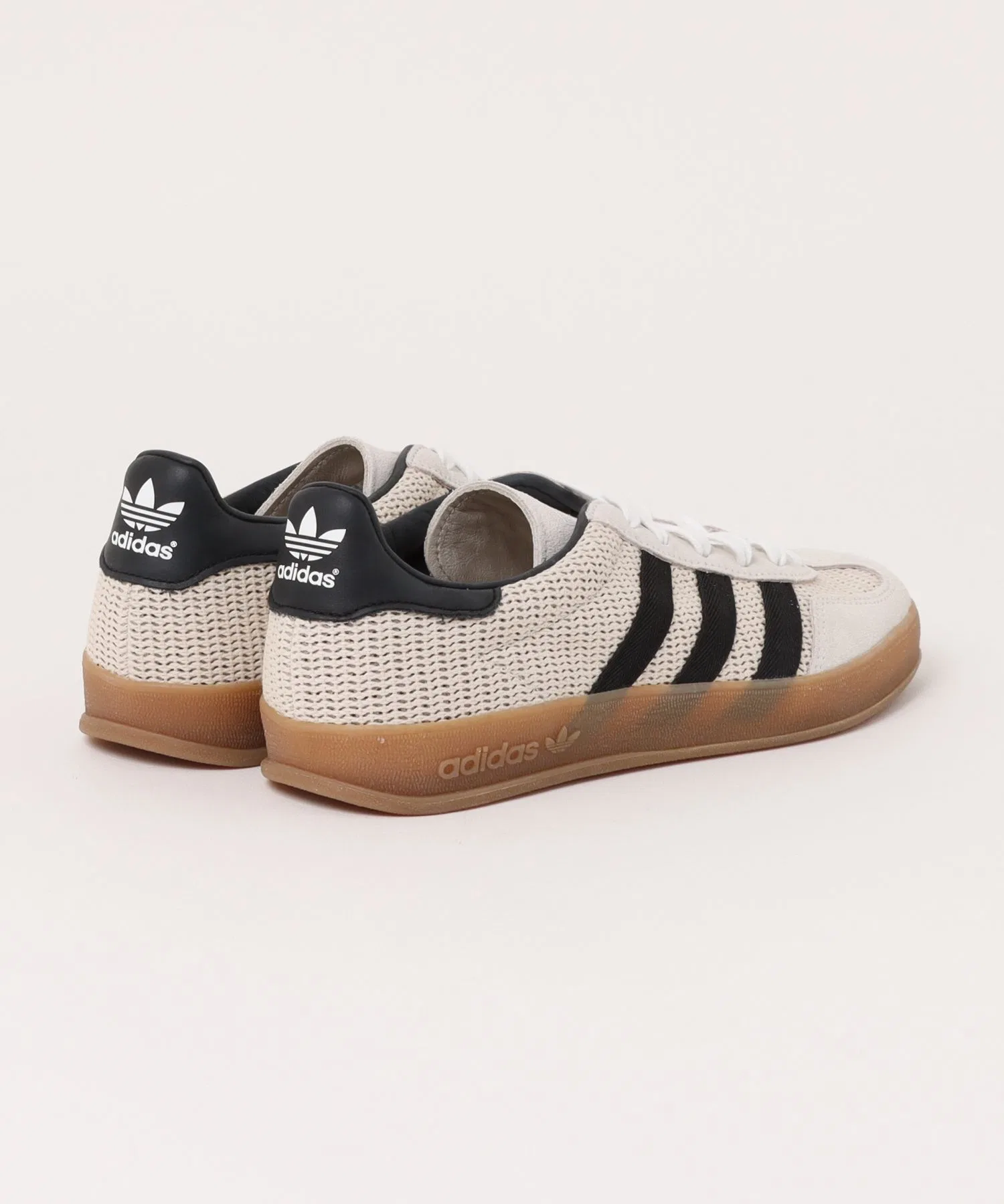 Мужские кроссовки Adidas GAZELLE INDOOR бежевые — фото 2