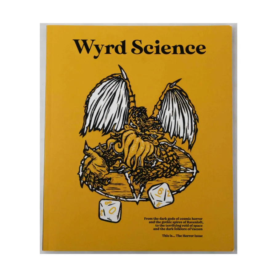 

Журнал #3 "The Horror Issue", Wyrd Science Magazine