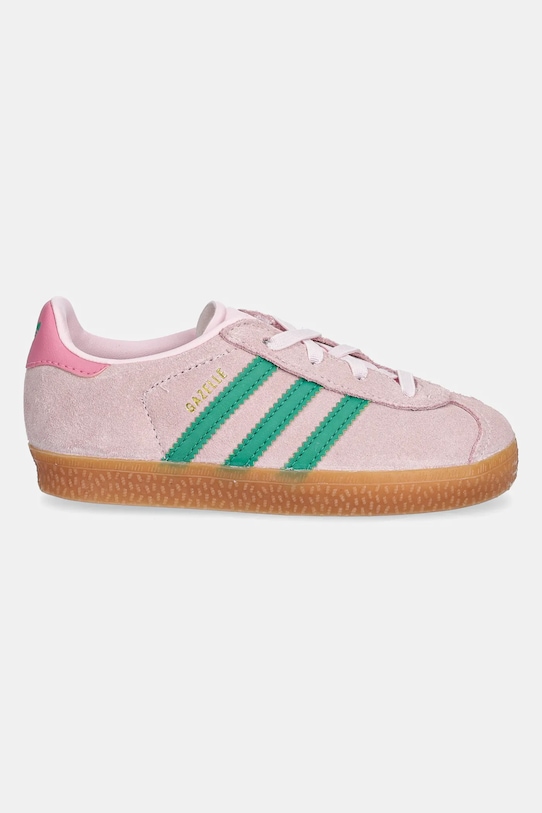 Замшевые кроссовки Gazelle Adidas Originals, розовый — фото 2