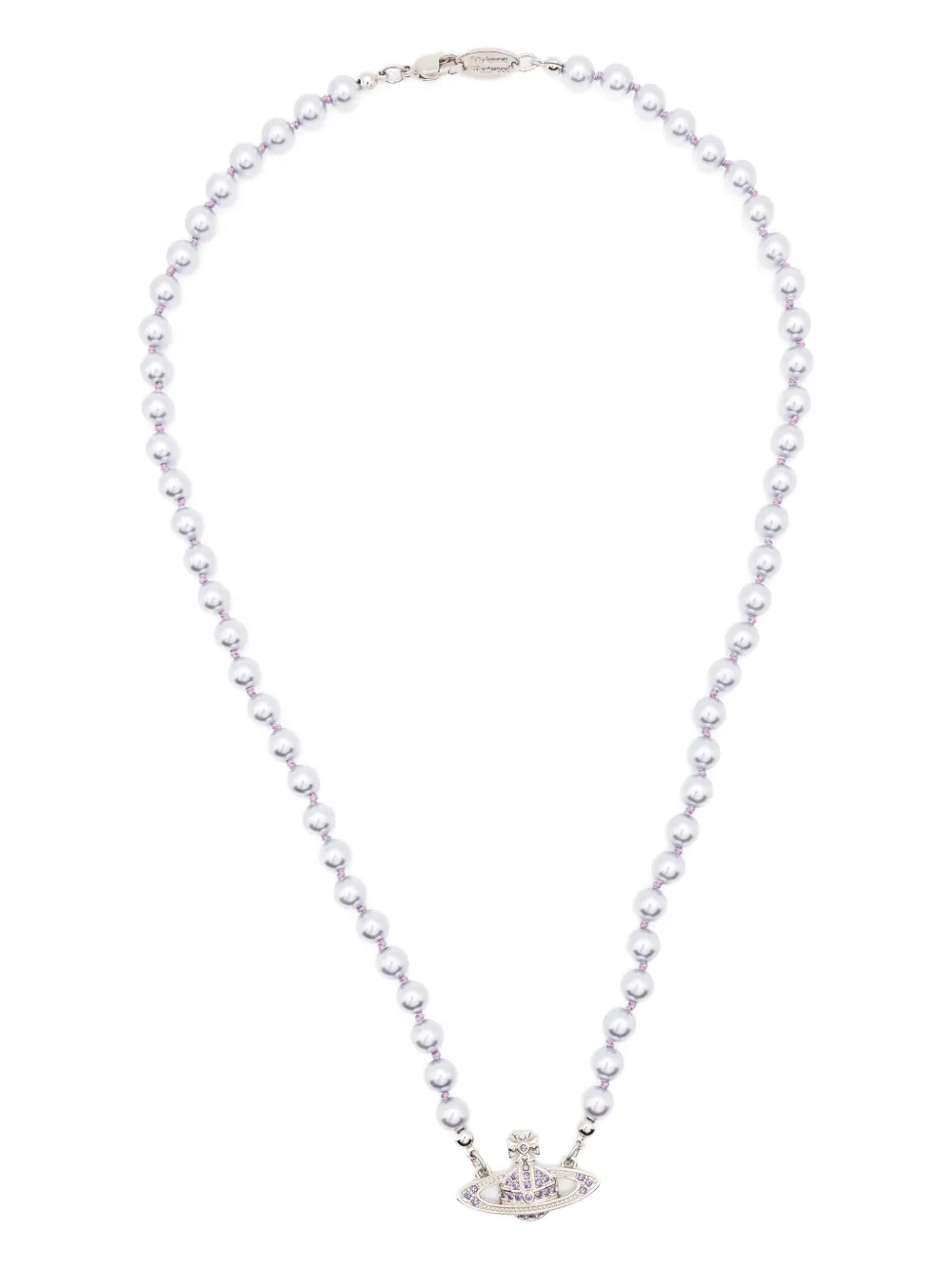 

Колье с искусственным жемчугом Vivienne Westwood, серебряный