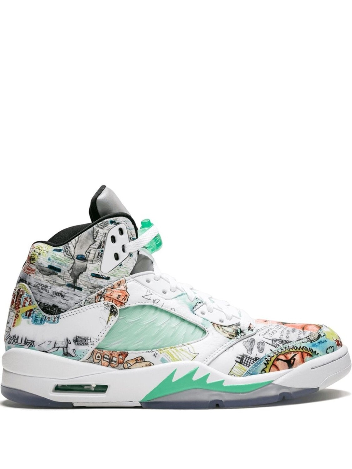 

Кроссовки Air 5 Retro Jordan, белый