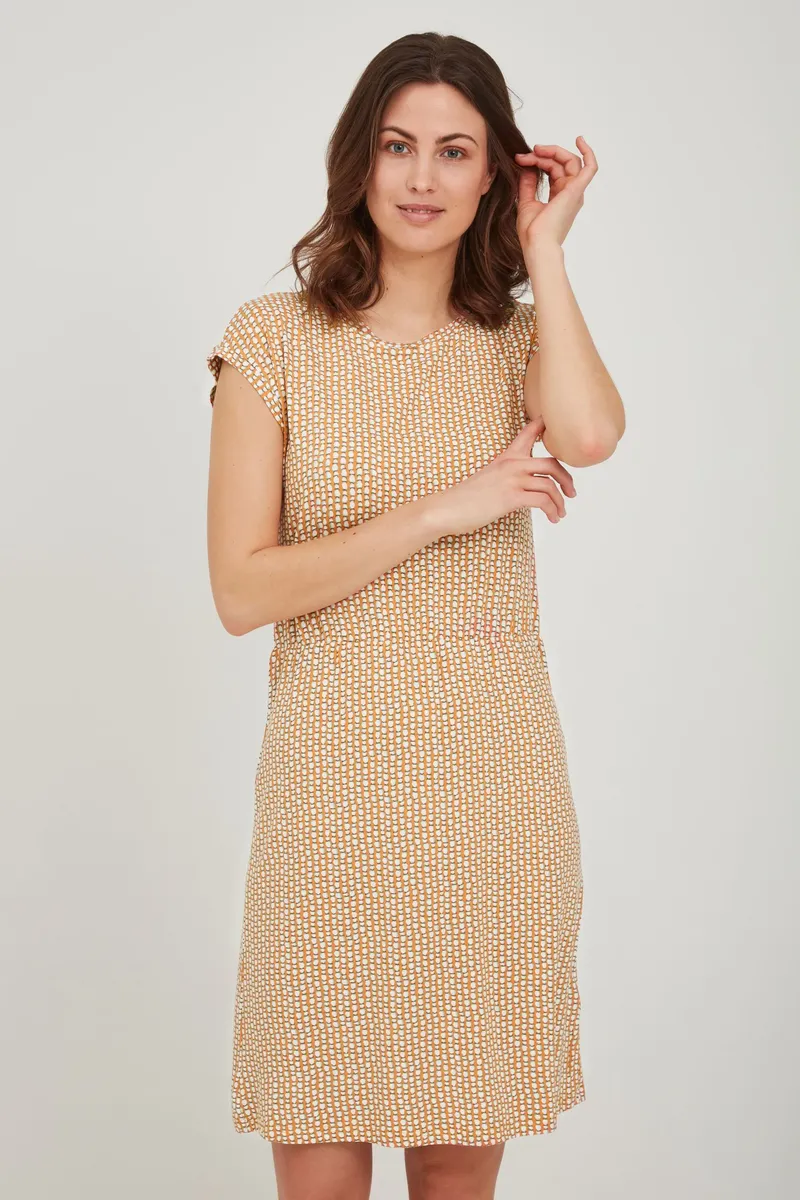 

Трикотажное платье Fransa " Fransa FRAmdot", цвет Dusty Orange Graphic Mi