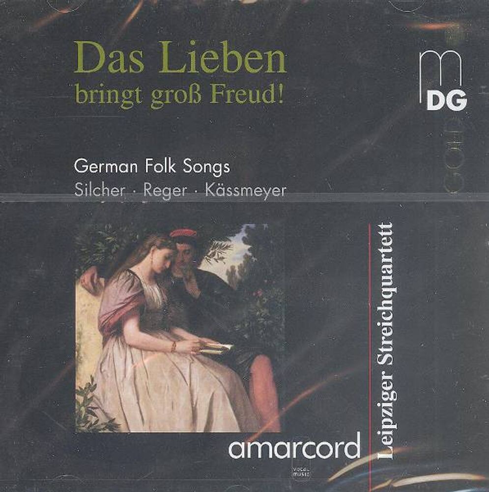 

Диск CD German Folk Songs in Romantic Arrangements [Import] - Friedrich Silcher, Max Reger, Moritz Kässmayer, Leipzig String Quartet