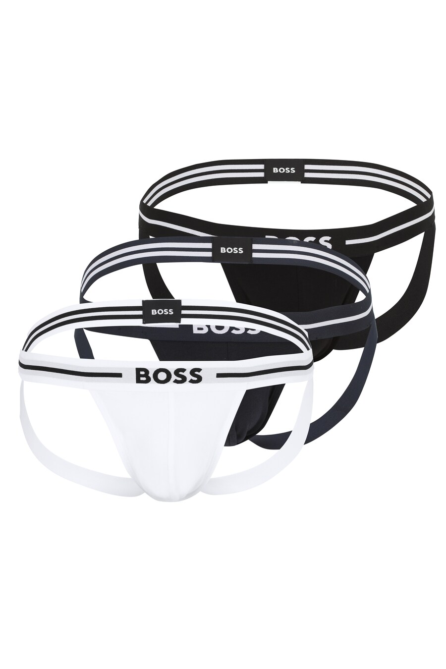 

Трусы BOSS, цвет Navy/Black/White