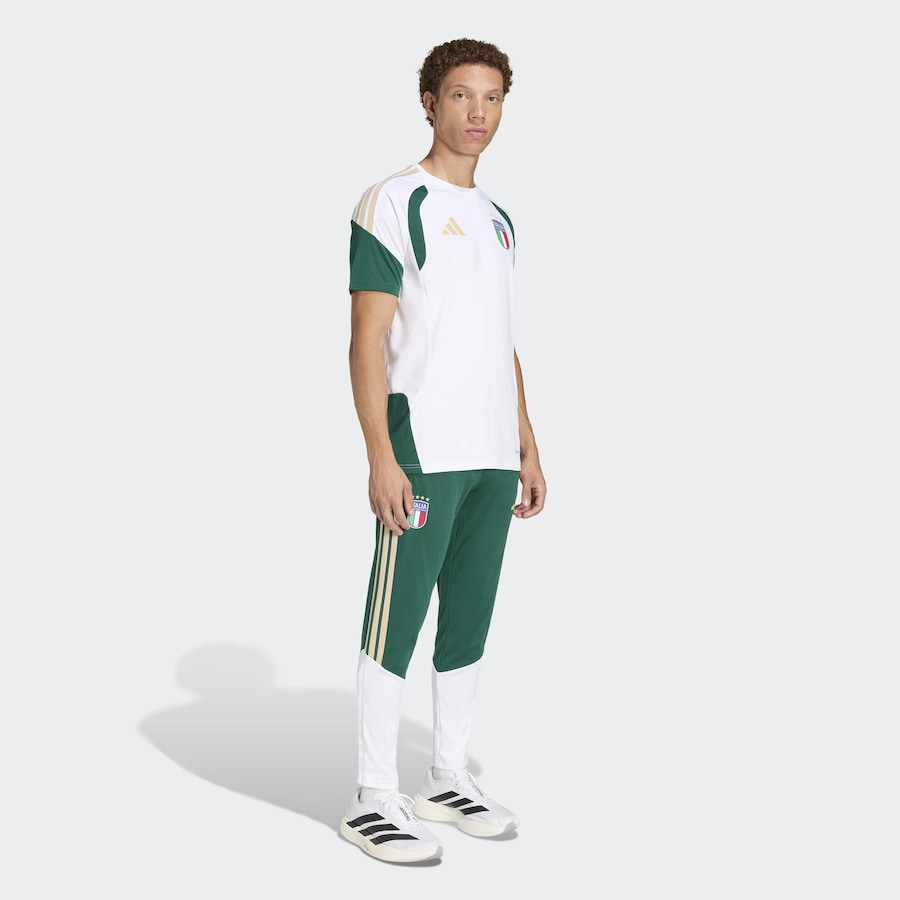 Зауженные спортивные брюки ADIDAS PERFORMANCE FIGC TR PNT, зеленый — фото 2