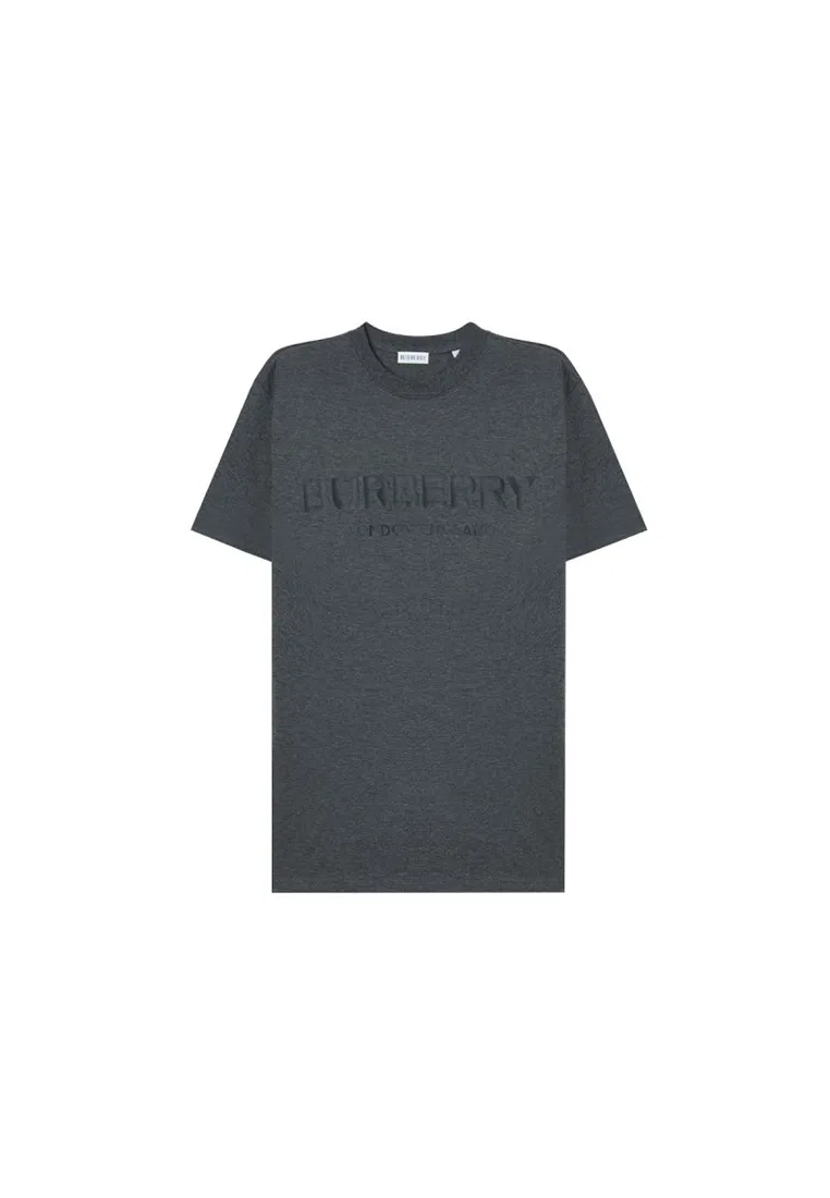 Футболка мужская Burberry с коротким рукавом, серый