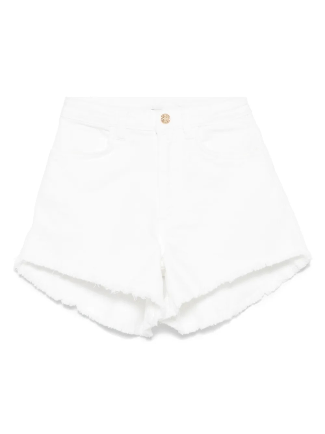 

TWINSET Детские джинсовые шорты TWINSET Kids, белый