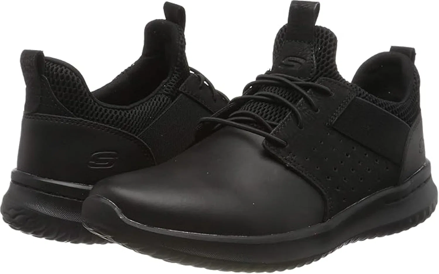 Мужские кроссовки Skechers Delson Axton, Black Bbk — фото 4