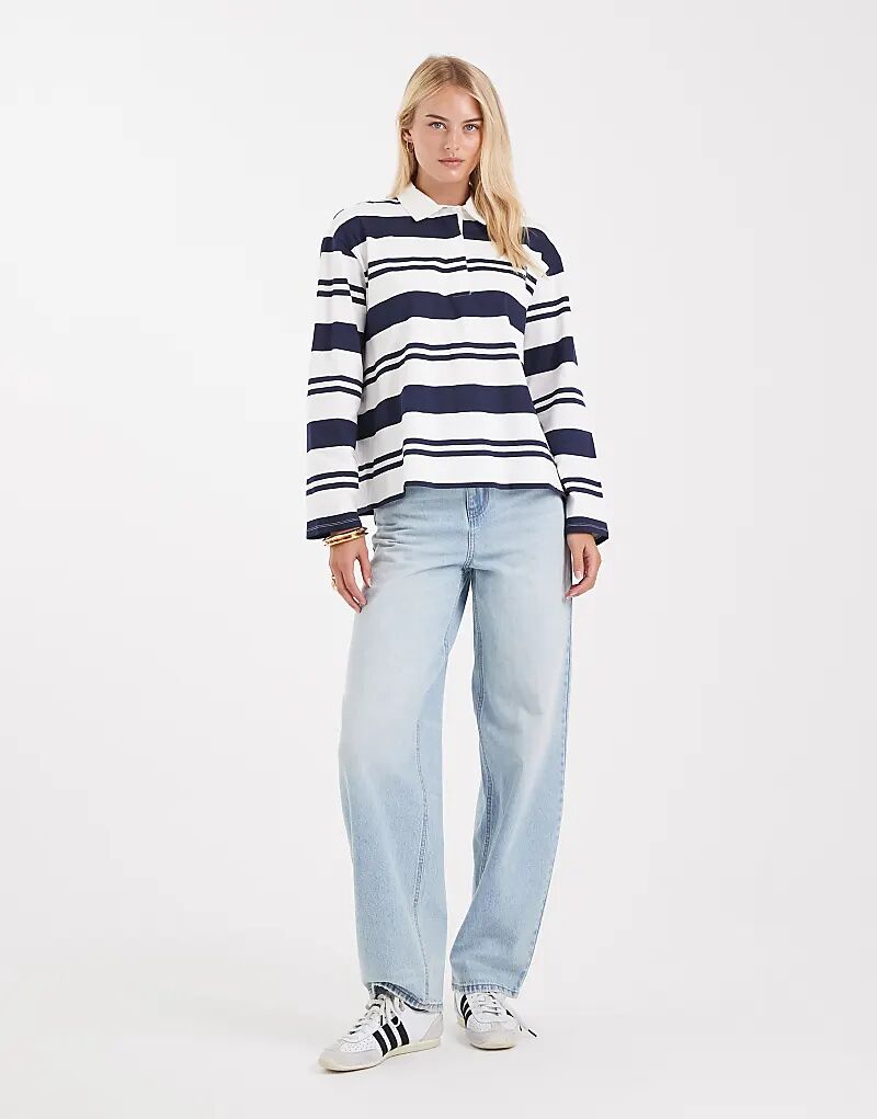 

Джинсы Vero Moda Tall Billie с высокой посадкой, бочкообразные, светло-голубого цвета