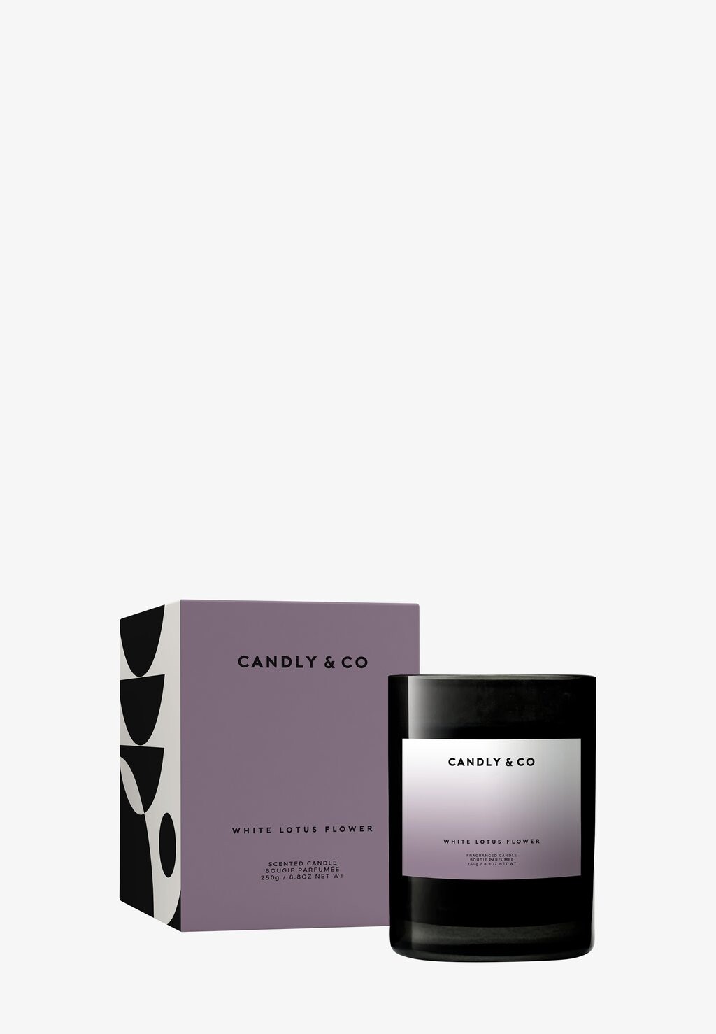 

Ароматическая свеча Candle No. 8 White Lotus Flower Candly & Co