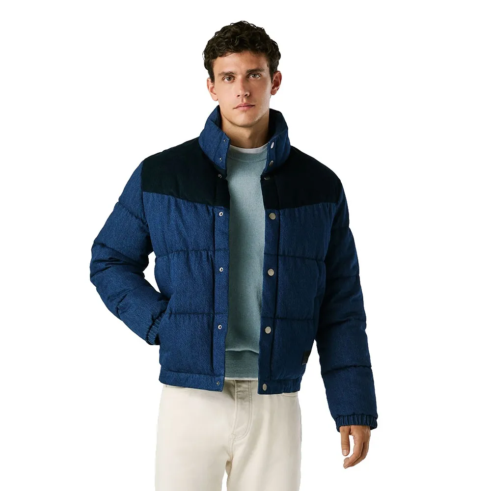 

Куртка Pepe Jeans Quilted Puffer denim, синий