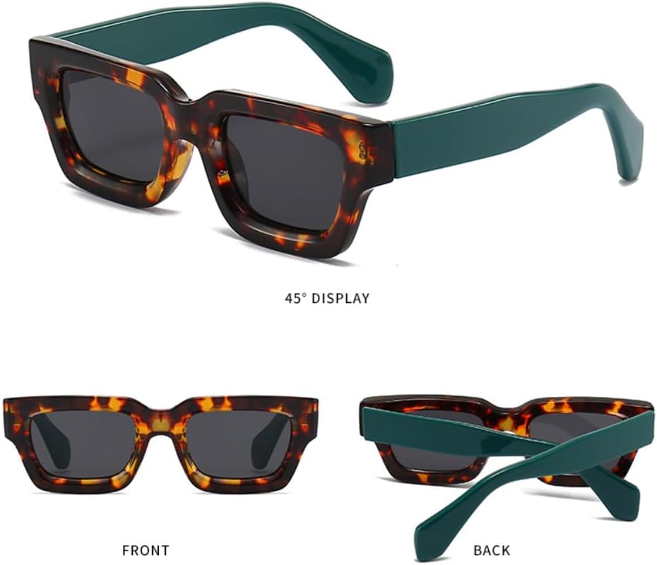 

Модные квадратные солнцезащитные очки для женщин и мужчин, линзы из поликарбоната с защитой от УФ-излучения, стильный ретро-дизайн, доступны в различных цветах Generic, Hawksbill Black