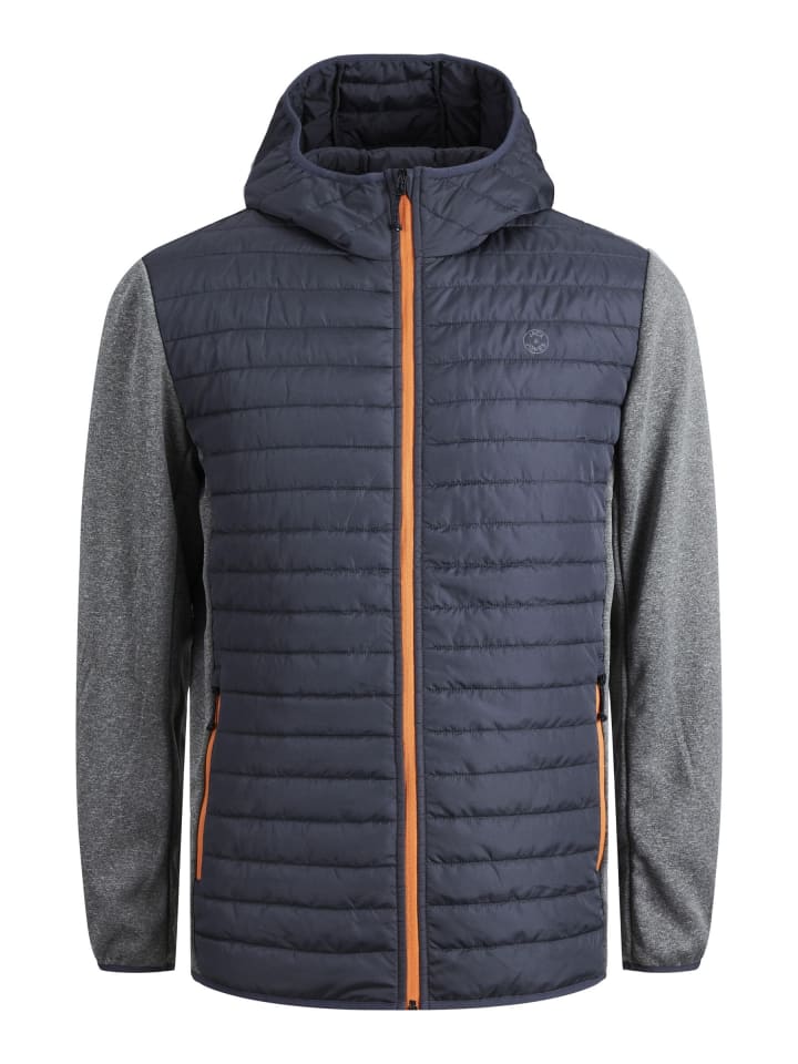 

Демисезонная куртка Jack & Jones, серый меланж