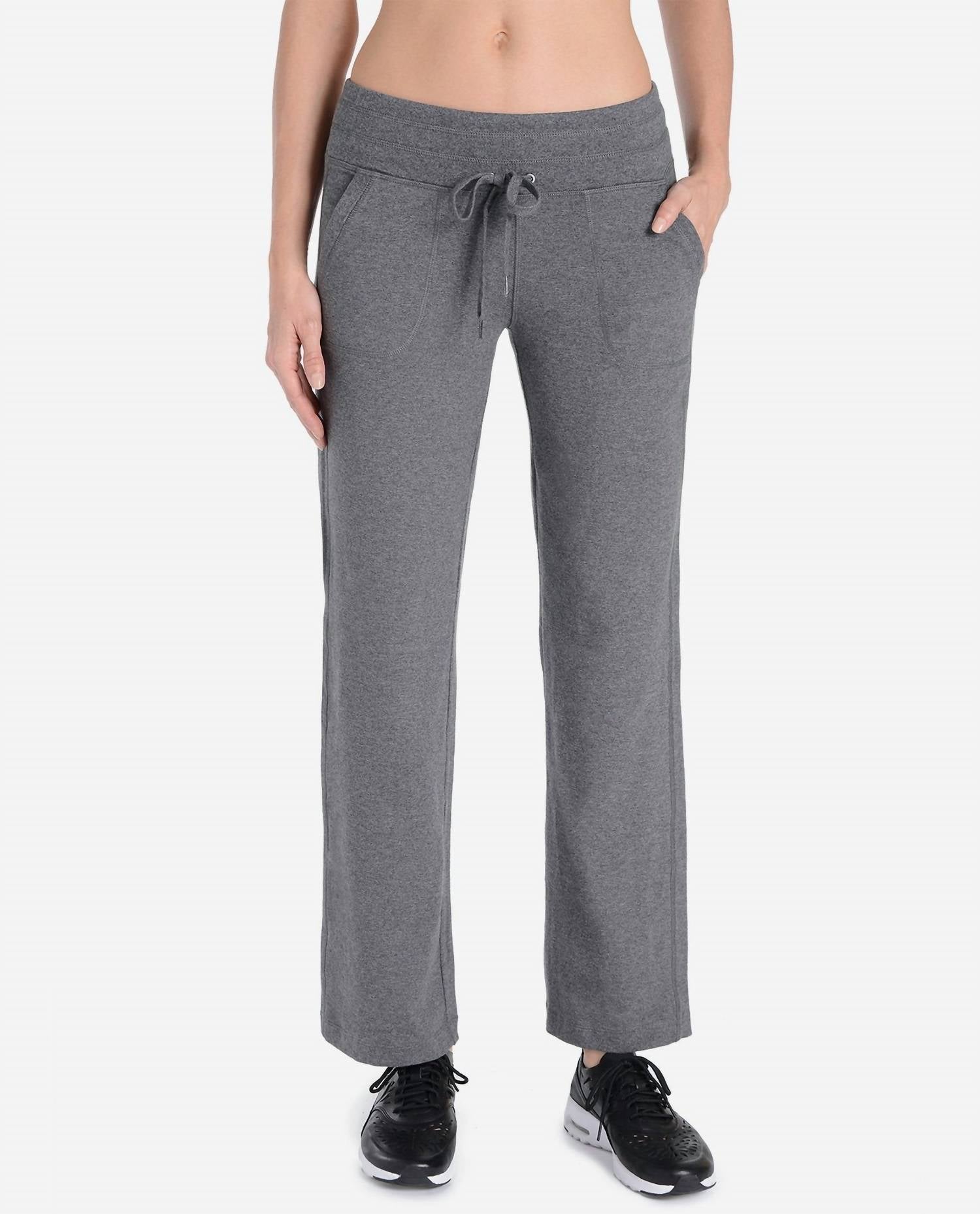 

Брюки Essentials Drawcord в цвете Charcoal Grey Heather Danskin