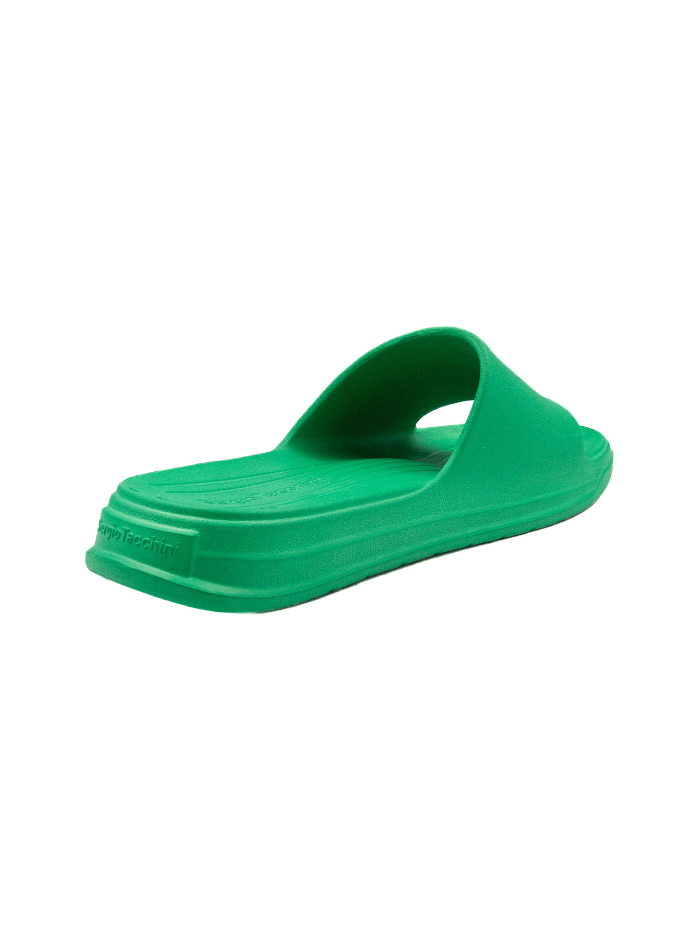Sergio Tacchini Пляжные и бассейновые тапочки 'Cup Slide' в зеленом цвете — фото 3
