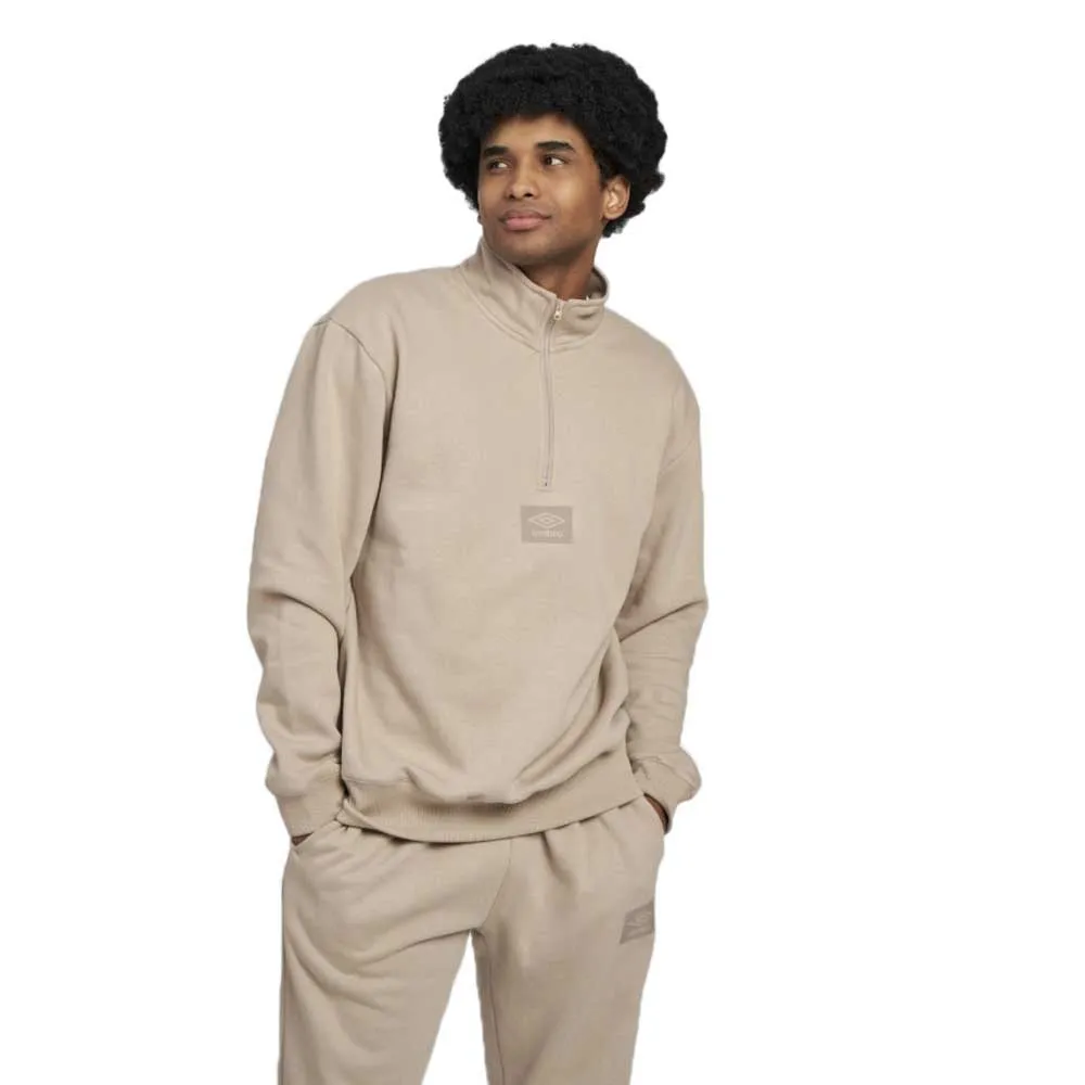 

Толстовка Umbro RLXD half zip, бежевый