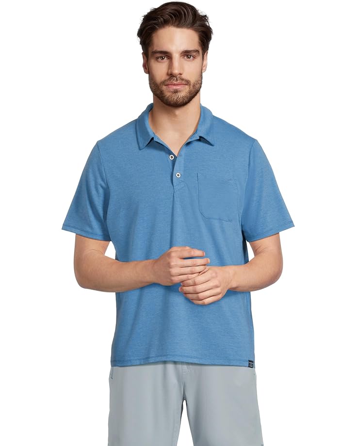 

Мужская футболка L.L.Bean Everyday Sunsmart Polo 2.0 с коротким рукавом, Blue Water, Синий, Мужская футболка L.L.Bean Everyday Sunsmart Polo 2.0 с коротким рукавом, Blue Water